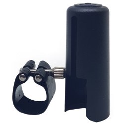 Abrazadera y boquillero ROVNER Dark para clarinete