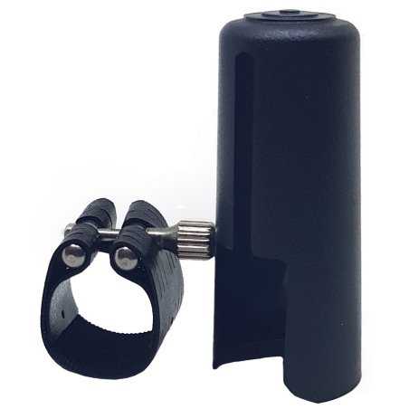 Abrazadera y boquillero ROVNER Dark para clarinete