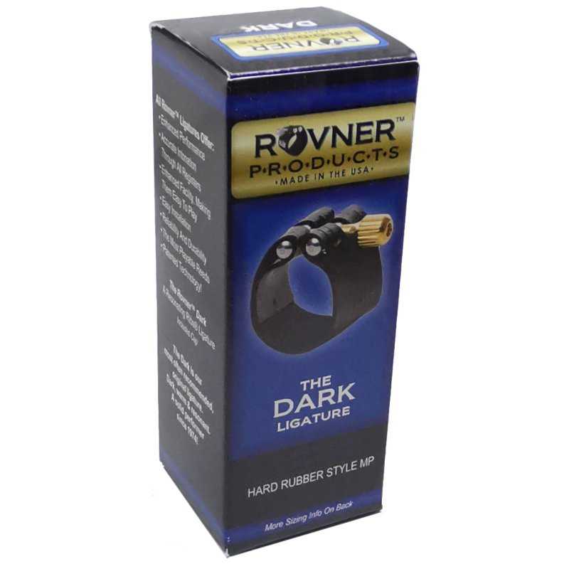 Abrazadera y boquillero ROVNER Dark para clarinete-1