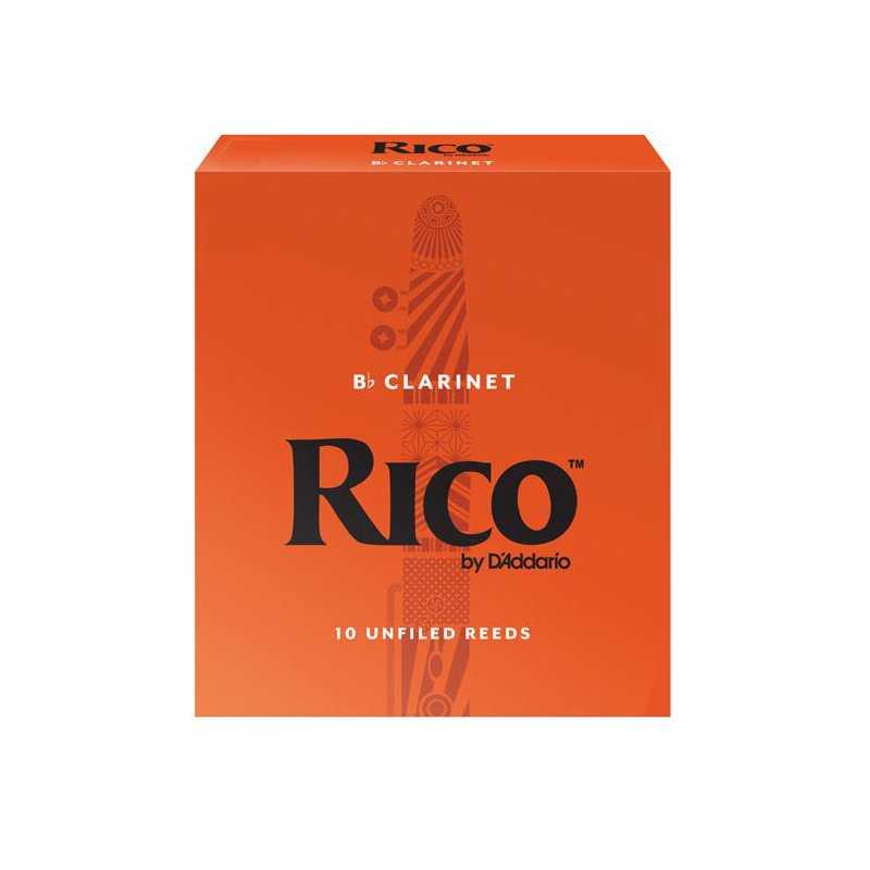 Caja de 10 cañas D'ADDARIO Rico para Clarinete