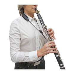 Colgante BG C23E Cuero para clarinete-0