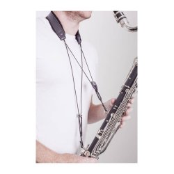 Arnés BG C50B para clarinete bajo-0