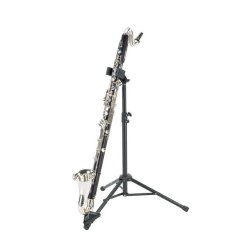 Soporte K&M 15060 para clarinete bajo-0