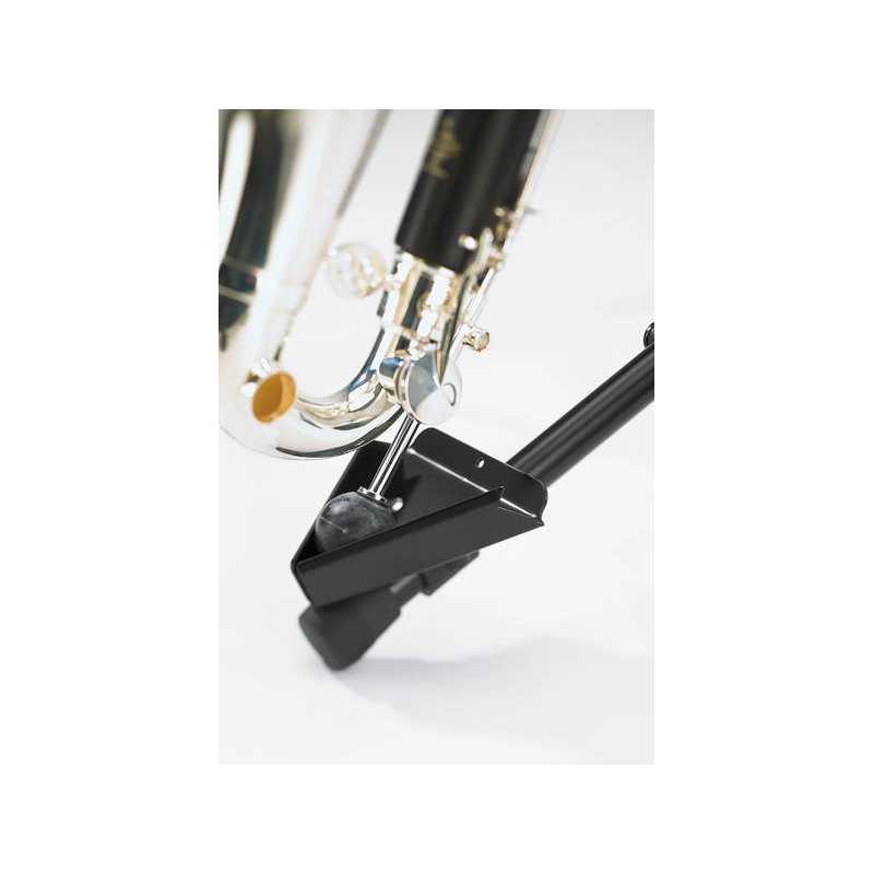 Soporte K&M 15060 para clarinete bajo-1