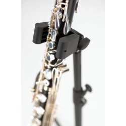 Soporte K&M 15060 para clarinete bajo-2