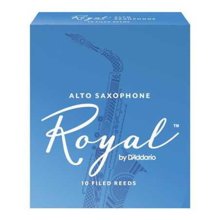 Caja de 10 cañas D'ADDARIO Royal para Saxofón Alto