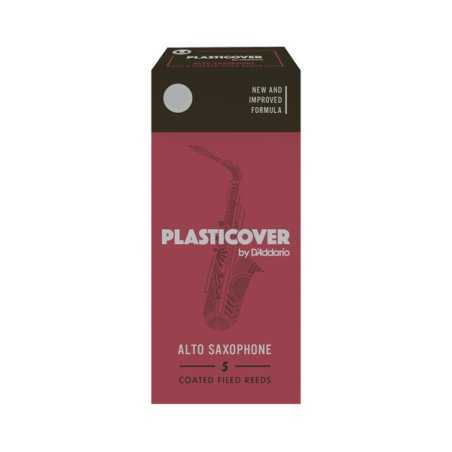 Caja de 5 cañas D'ADDARIO Plasticover para Saxofón Alto