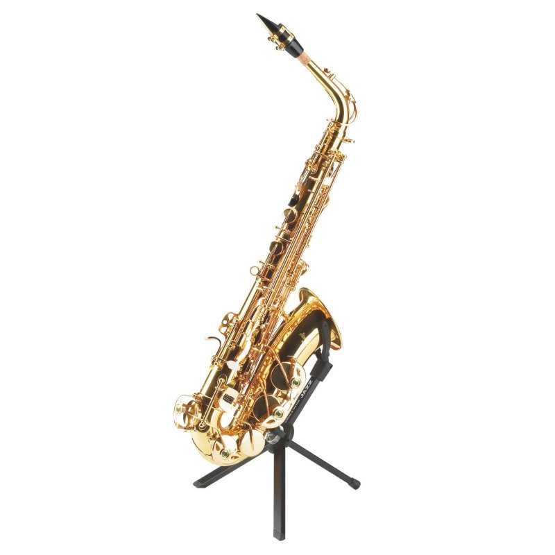 Soporte K&M 14330 JAZZ para saxofón alto-3