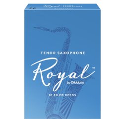 Caja de 10 cañas D'ADDARIO Royal para Saxofón Tenor