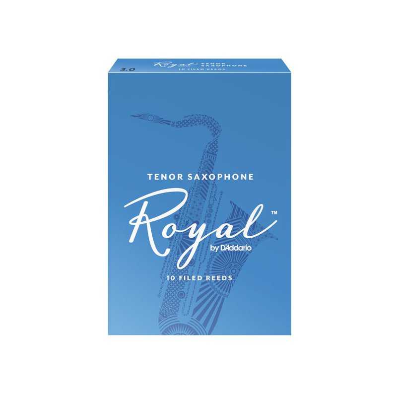 Caja de 10 cañas D'ADDARIO Royal para Saxofón Tenor