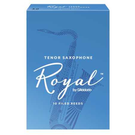 Caja de 10 cañas D'ADDARIO Royal para Saxofón Tenor