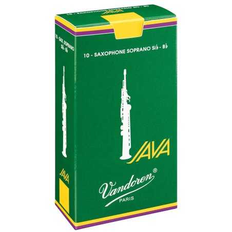 Caja de 10 cañas VANDOREN Java para saxofón soprano