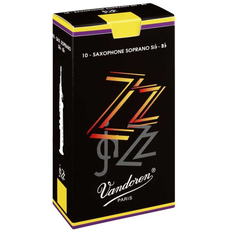 Caja de 10 cañas VANDOREN ZZ para Saxofón Soprano