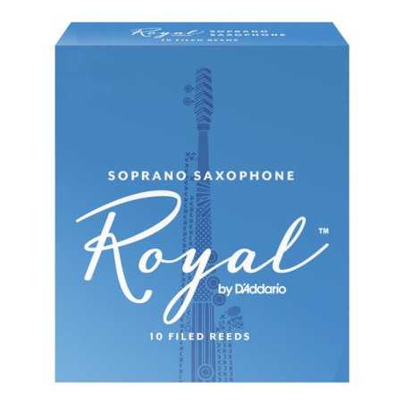 Caja de 10 cañas D'ADDARIO Royal para Saxofón Soprano