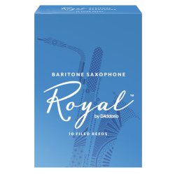 Caja de 10 cañas D'ADDARIO Royal para Saxofón Barítono