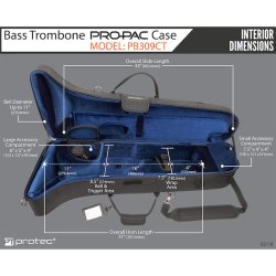 Estuche PROTEC PRO PAC PB309CT para Trombón Bajo-3