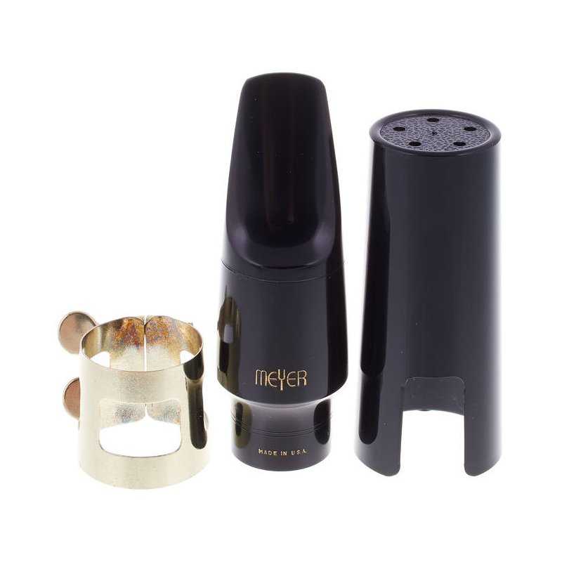 Boquilla Meyer Hard Rubber para Saxofón Alto