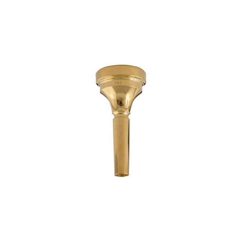 Boquilla DENIS WICK Classic Bañada Oro para Bombardino