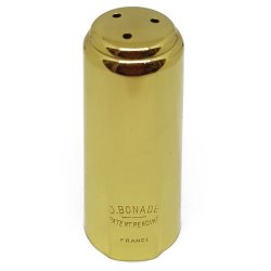 Boquillero BONADE invertido dorado para saxofón soprano