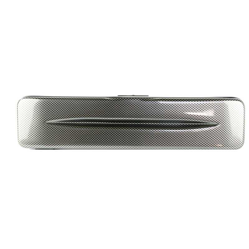 Estuche BAM Hightech 4009XLSC Silver Carbon para flauta