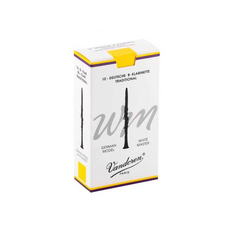 Caja de 10 cañas VANDOREN White Master Tradicional para Clarinete