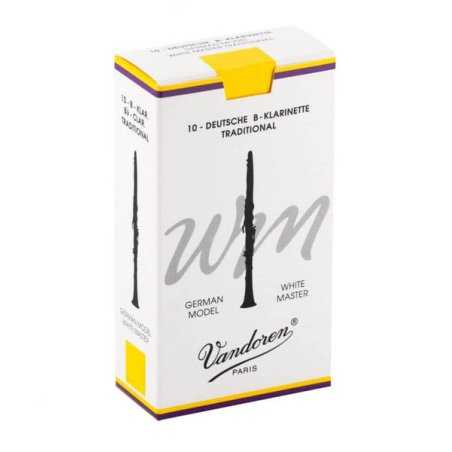 Caja de 10 cañas VANDOREN White Master Tradicional para Clarinete