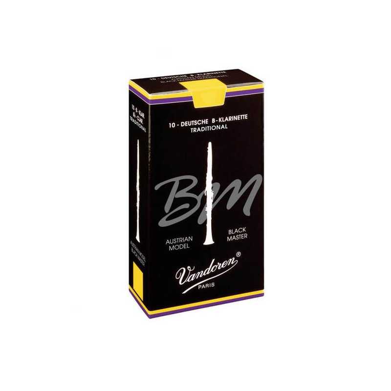 Caja de 10 cañas VANDOREN Black Master Tradicional para Clarinete