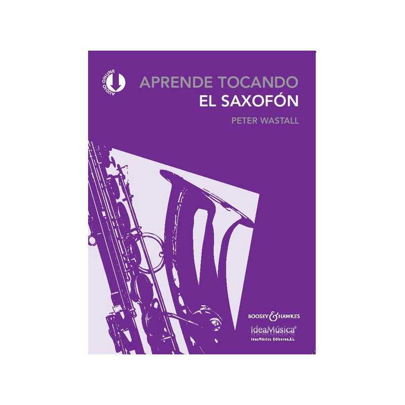 Aprende tocando el saxofón