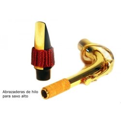 Abrazadera BAMBU para saxofón alto-2