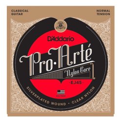 Cuerdas D'ADDARIO EJ45 Pro-Arte Normal Tension para guitarra