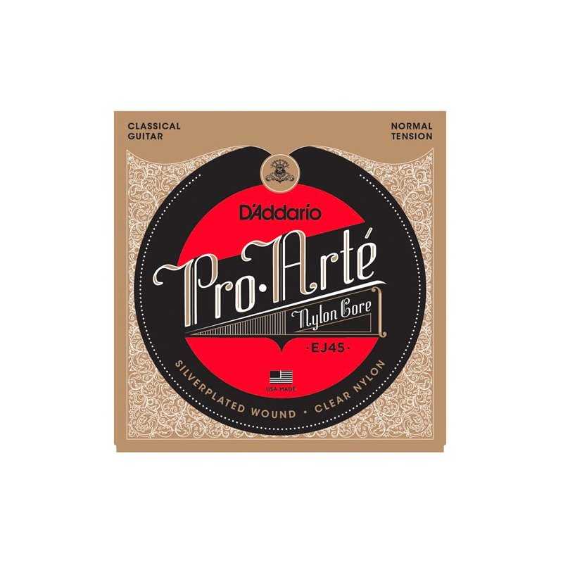 Cuerdas D'ADDARIO EJ45 Pro-Arte Normal Tension para guitarra