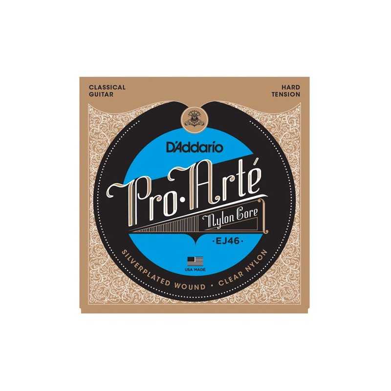 Cuerdas D'ADDARIO EJ46 Pro-Arte Hard Tension para guitarra