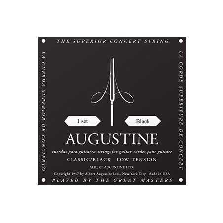 Cuerdas AUGUSTINE Black Classical para guitarra