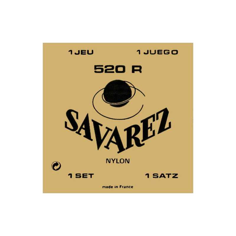 Cuerdas SAVAREZ 520R Carta Roja para guitarra