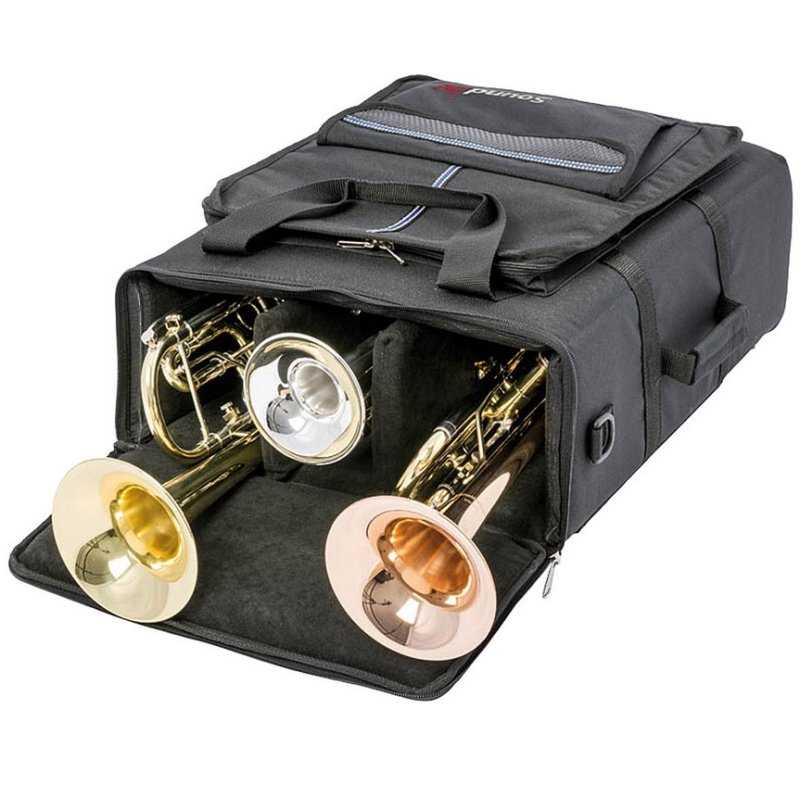 Estuche SOUNDLINE triple para trompeta-1