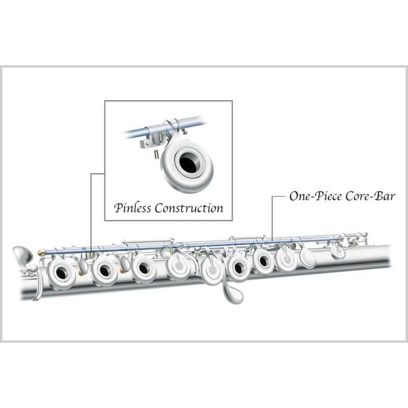 Flauta PEARL Dolce Handmade series 695R VIGORE-1