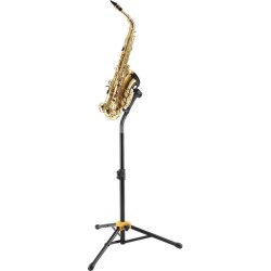 Soporte HERCULES DS730B para saxofón alto/tenor-0