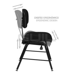 Silla ergonómica orquesta GUIL SLL-01-0