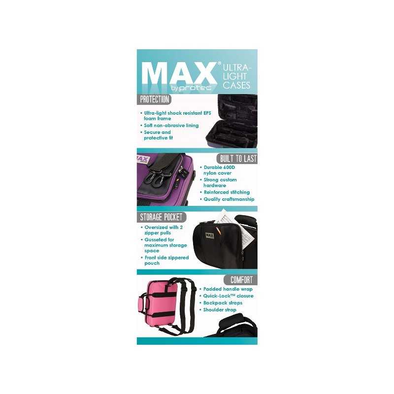 Estuche PROTEC Max MX315 Negro para oboe-2