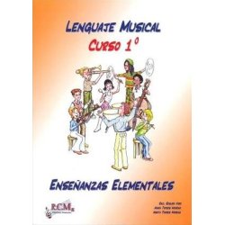 Libro Lenguaje musical curso 1º, enseñanzas elementales