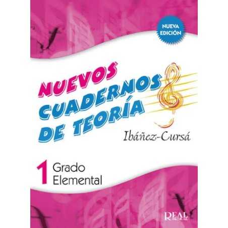 Libro Nuevos cuadernos de teoría 1 grado elemental