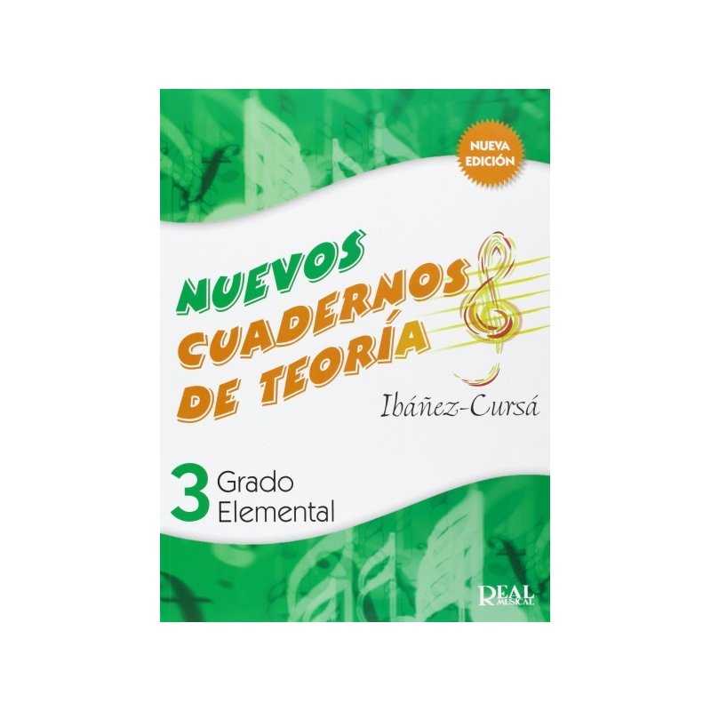 Libro Nuevos cuadernos de teoría 3 grado elemental