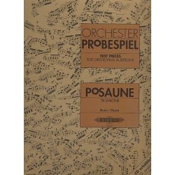 Libro Orchester Probespiel Trombon