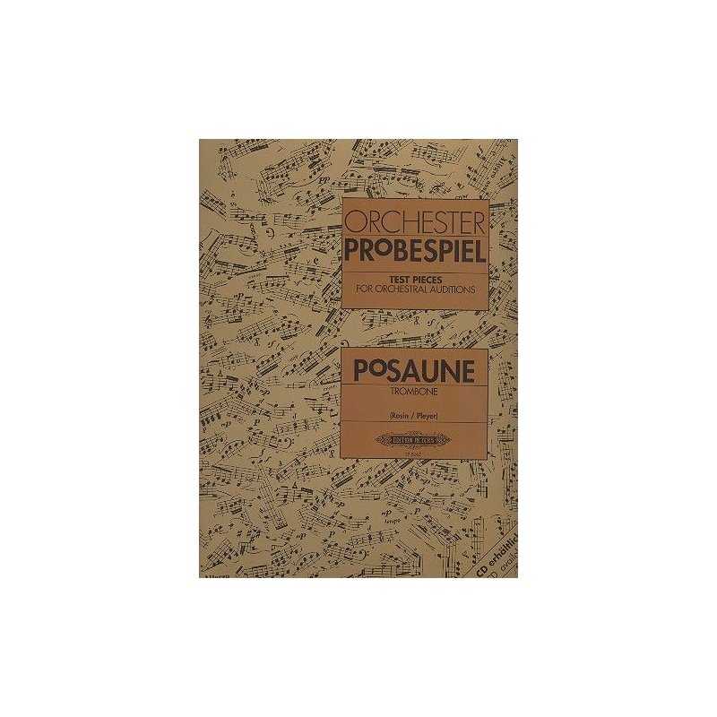 Libro Orchester Probespiel Trombon