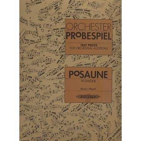 Libro Orchester Probespiel Trombon