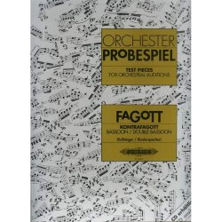 Libro Orchester Probespiel Fagot