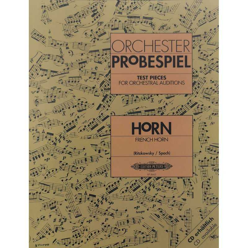 Libro Orchester Probespiel Trompa