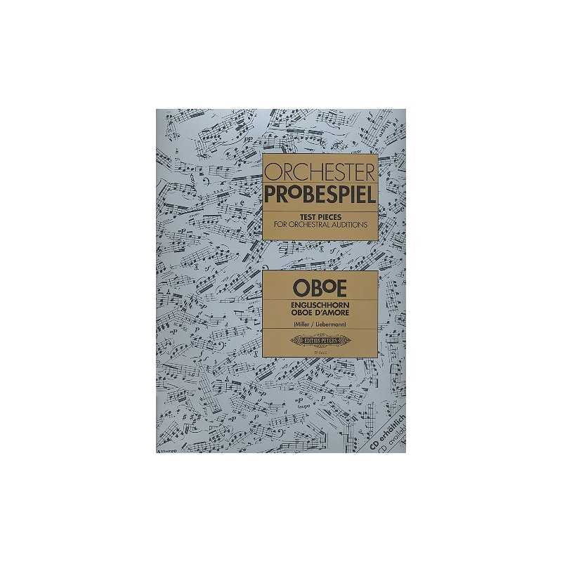 Libro Orchester Probespiel Oboe