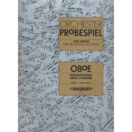 Libro Orchester Probespiel Oboe