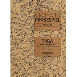 Libro Orchester Probespiel Tuba